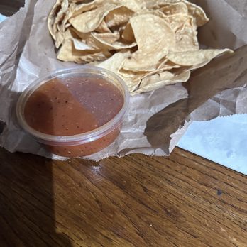 Fiesta Market & Deli - Chips were made fresh, salsa had a nice spice to it. - Mexican Near Me - Carpinteria, California Fiesta Market & Deli - Chips were made fresh, salsa had a nice spice to it. - Mexican Near Me - Carpinteria, California