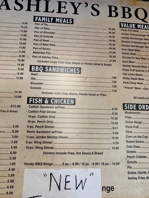 Menu photo 3 Ashley's Bar-B-Que Milwaukee, WI