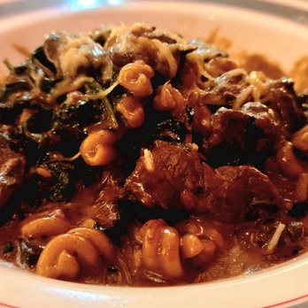 Jens' Restaurant - Pasta with Beef Tenderloin Tips - New American Near Me - Anchorage, Alaska