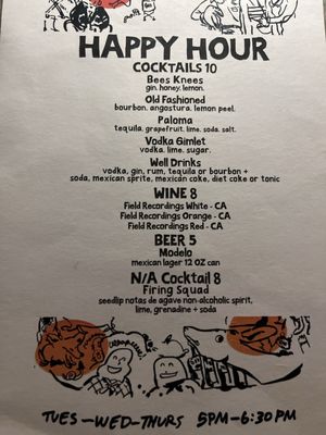 Menu photo 4 Good Neighbor Bar Altadena, CA