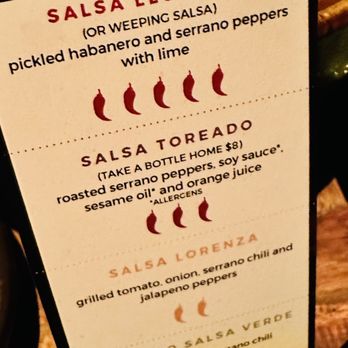 La Popular - Salsa menu - Cocktail Bars Near Me - Claremont, California La Popular - Salsa menu - Cocktail Bars Near Me - Claremont, California