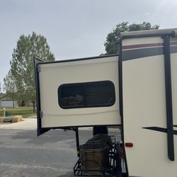 Farmington Rv Sales - A slide that is clearly not level or usable
