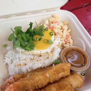 K&K Island Eats - Crispy Shrimp Loco Moco - Food Trucks Near Me - Kapaʻa, Hawaii K&K Island Eats - Crispy Shrimp Loco Moco - Food Trucks Near Me - Kapaʻa, Hawaii