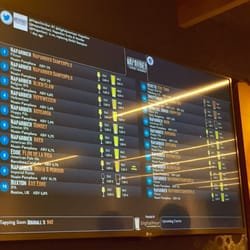 Napargar - Pantalla con información de las cervezas