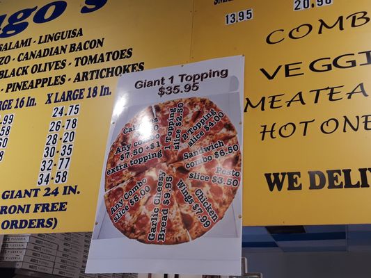 Menu photo 1 Hugo's Pizzeria Watsonville, CA Menu photo 1 Hugo's Pizzeria Watsonville, CA