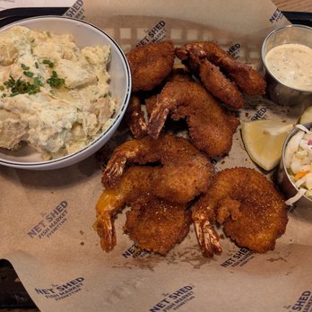 The Net Shed - 1/2 pound (qty 8) Hot Honey Shrimp for $22. - Seafood Markets Near Me - Everett, Washington The Net Shed - 1/2 pound (qty 8) Hot Honey Shrimp for $22. - Seafood Markets Near Me - Everett, Washington