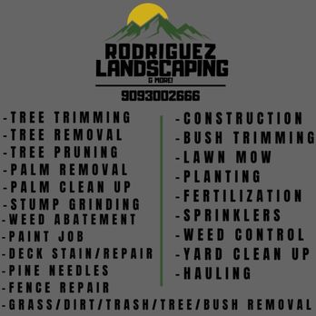 Rodriguez Landscaping - Tree Services Near Me Rodriguez Landscaping - Tree Services Near Me