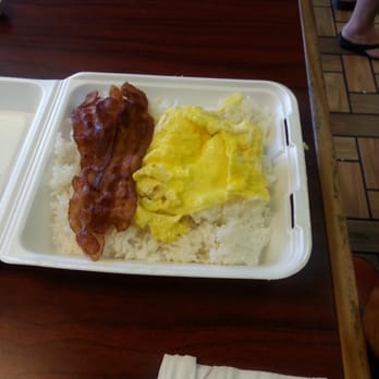 Joe's Grill Express - #1 bacon, eggs, and white rice - American Near Me - Honolulu, Hawaii Joe's Grill Express - #1 bacon, eggs, and white rice - American Near Me - Honolulu, Hawaii