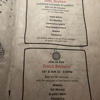Fernando’s Hideaway - Menu - Cocktail Bars Near Me - New York, New York