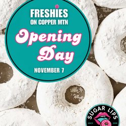 Sugar Lips Mini Donuts - See you back at Copper on Nov 7 for fresh donuts and coffee.