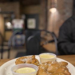 Brown's Brewing Company - Walloomsac Tap Room - Pretzel appetizer... yum!