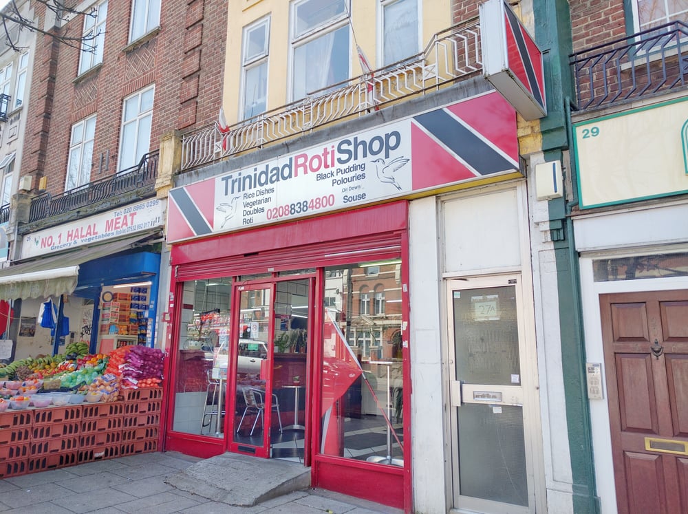 Trinidad Roti Shop Carribean Cusine