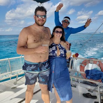Shore Excursioneer - On the Catamaran, with free margaritas and Dave (the driver) - Tours Near Me - Cozumel, ROO Shore Excursioneer - On the Catamaran, with free margaritas and Dave (the driver) - Tours Near Me - Cozumel, ROO