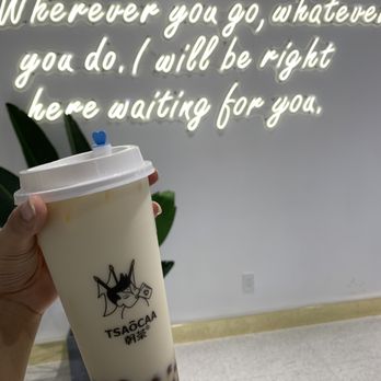 TSAôCAA - Peach oolong, large $4.55 - Bubble Tea Near Me - Flushing, New York