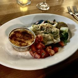 Phat Cats Bistro - Haddock + sides