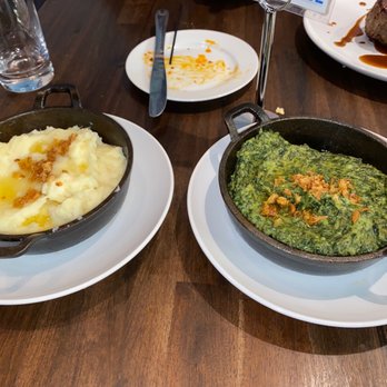 Charlys Waterfront - BUTTERMILK WHIPPED POTATOES and CREAMED SPINACH - Burgers Near Me - Essex, Maryland
