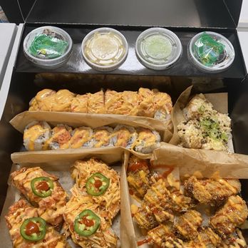 Crazy Sushi - Crazy roll (build your own) Spicy Tuna roll Crispy Rice AP Shrimp Ball AP Crazy Shrimp AP - Sushi Bars Near Me - Union City, New Jersey