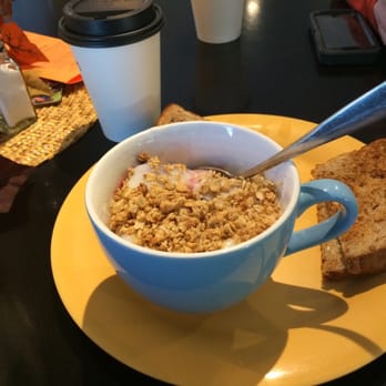 Crossroads Coffee Cafe - Yogurt parfait and a side of toast. - Coffee & Tea Near Me - Gladstone, Oregon Crossroads Coffee Cafe - Yogurt parfait and a side of toast. - Coffee & Tea Near Me - Gladstone, Oregon