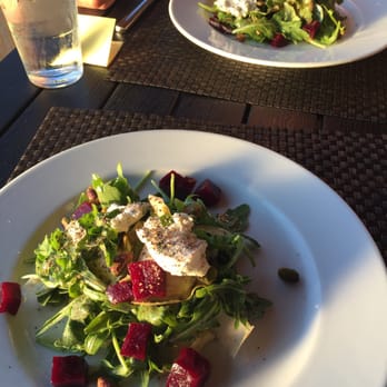 Rails Steakhouse - Beet and Goat Cheese Salad - Steakhouses Near Me - Towaco, New Jersey