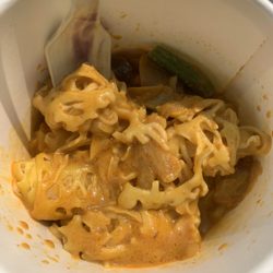 Masakan - Roti jala with dhal curry