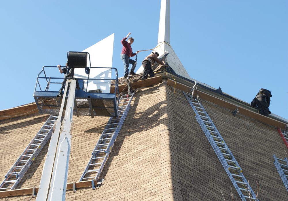 Slide of Banner Roofing Company