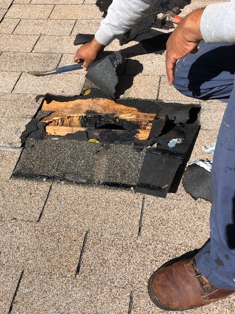 Slide of Clark Roofing