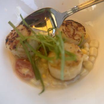 Bacari - Such fresh scallops - Mediterranean Near Me - Long Beach, California