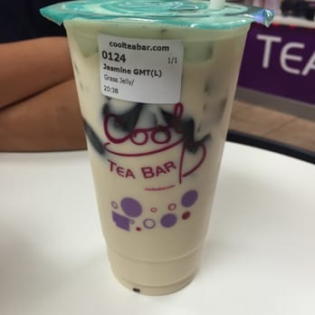 Cool Tea Bar - Jasmine green milk tea - Bubble Tea Near Me - Sacramento, California Cool Tea Bar - Jasmine green milk tea - Bubble Tea Near Me - Sacramento, California