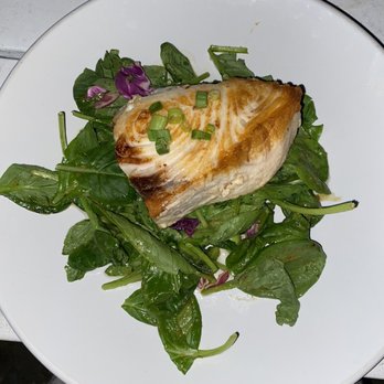 Navy Beach - Nicely cooked local swordfish - Seafood Near Me - Montauk, New York