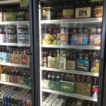 Batch 13 - Fun beer selection, labeled by freezer with sticky notes (IPAs, Belgian, etc) - Beer, Wine & Spirits Near Me - Washington, DC, District of Columbia