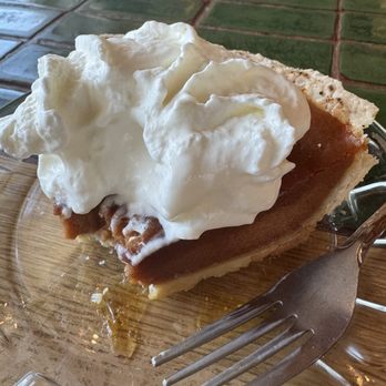 Chalet Restaurant & Bakery - Bourbon pumpkin pie - Breakfast & Brunch Near Me - Newport, Oregon Chalet Restaurant & Bakery - Bourbon pumpkin pie - Breakfast & Brunch Near Me - Newport, Oregon