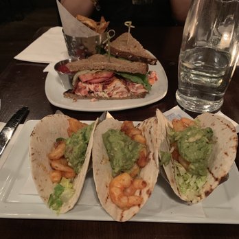 Juniper Bar - Spicy shrimp tacos, lobster club (with bacon)!!! - Cocktail Bars Near Me - New York, New York Juniper Bar - Spicy shrimp tacos, lobster club (with bacon)!!! - Cocktail Bars Near Me - New York, New York