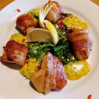 Andy's Adirondack Grille - Bacon wrapped scallop special. - American Near Me - Malta Ridge, New York