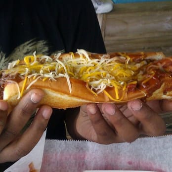 Dune Dog Cafe - Southwest Dog: chili and cheese - American Near Me - Jupiter, Florida