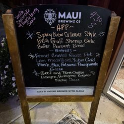Sporty’s - Today's specials.