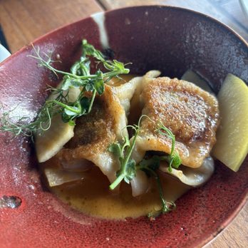Rooftop At Nobu Hotel Chicago - A5 MIYAZAKI WAGYU GYOZA (4pc Min.) - Japanese Near Me - Chicago, Illinois