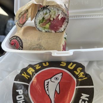 Kazu Sushi Burrito - Tuna - Sushi Bars Near Me - Jacksonville, Florida Kazu Sushi Burrito - Tuna - Sushi Bars Near Me - Jacksonville, Florida