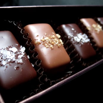 Fran's Chocolates - sea salt caramel duo (milk chocolate w/ grey salt & dark chocolate w/ sea salt) - Chocolatiers & Shops Near Me - Seattle, Washington
