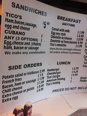 Menu photo 2 Tico's Place Hartford, CT Menu photo 2 Tico's Place Hartford, CT