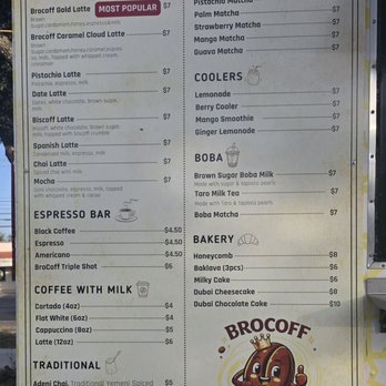 Brocoff - Menu - 7/31/26 - Bubble Tea Near Me - Austin, Texas Brocoff - Menu - 7/31/26 - Bubble Tea Near Me - Austin, Texas