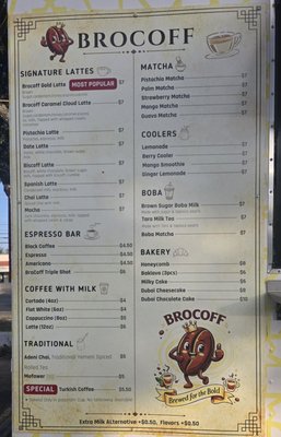 Menu photo 1 Brocoff Austin, TX