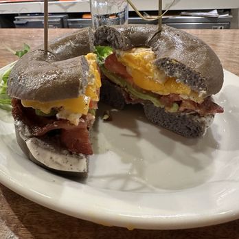 Island Vintage Coffee - Bagel breakfast sandwich - Coffee & Tea Near Me - Honolulu, Hawaii