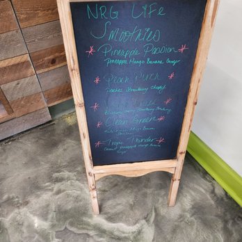 Nrg Life Juice Bar - Menu - Juice Bars & Smoothies Near Me - Riverdale, Georgia Nrg Life Juice Bar - Menu - Juice Bars & Smoothies Near Me - Riverdale, Georgia
