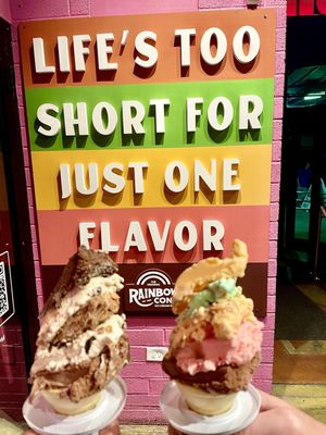 The Original Rainbow Cone by null
