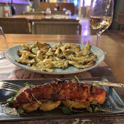 3 Focs - The grilled octopus and oyster mushroom