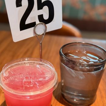 Tafari's Kitchen - Water and cherry lime lemonade - American Near Me - Chicago, Illinois Tafari's Kitchen - Water and cherry lime lemonade - American Near Me - Chicago, Illinois