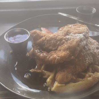 Reid's Apothecary - Chicken and waffles - New American Near Me - Brunswick, Georgia
