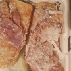 Firehouse Subs - Raw Bacon disgusting rubbery nasty