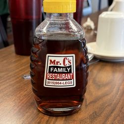 Mr. C's Family Restaurant - Syrup or honey??