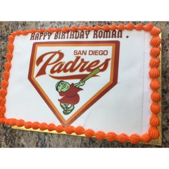 Panificadora Bakery - Cake with padres logo!!!! - Bakeries Near Me - Costa Mesa, California Panificadora Bakery - Cake with padres logo!!!! - Bakeries Near Me - Costa Mesa, California